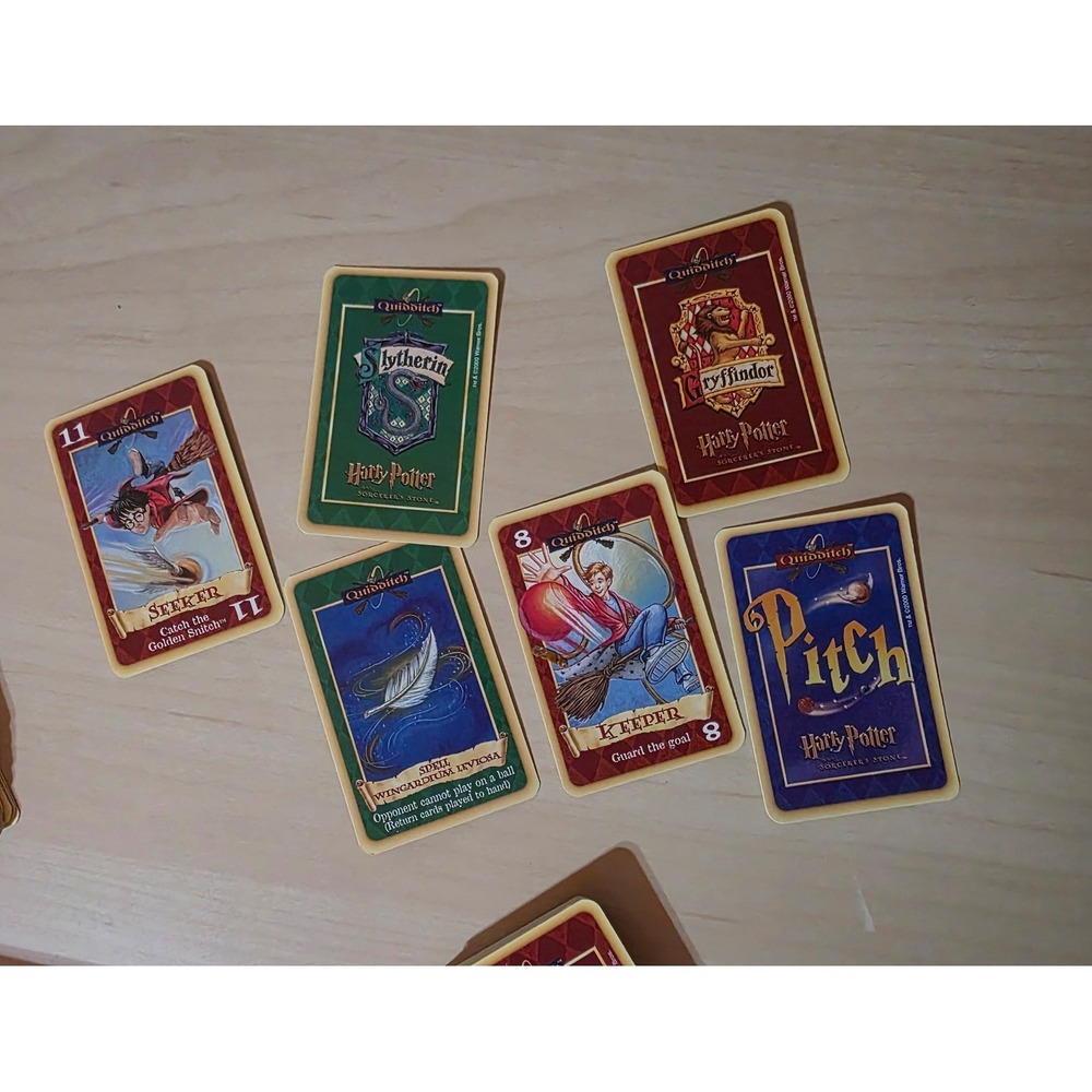 Harry Potter vintage quidditch card game